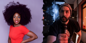 Stand-up Comedy Doppel: Tamika Campbell & Passun Azhand @ Deriva Bar